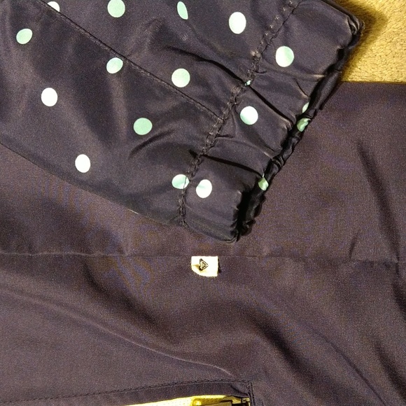 Roxy polkadot windbreaker navy color M - Picture 6 of 8